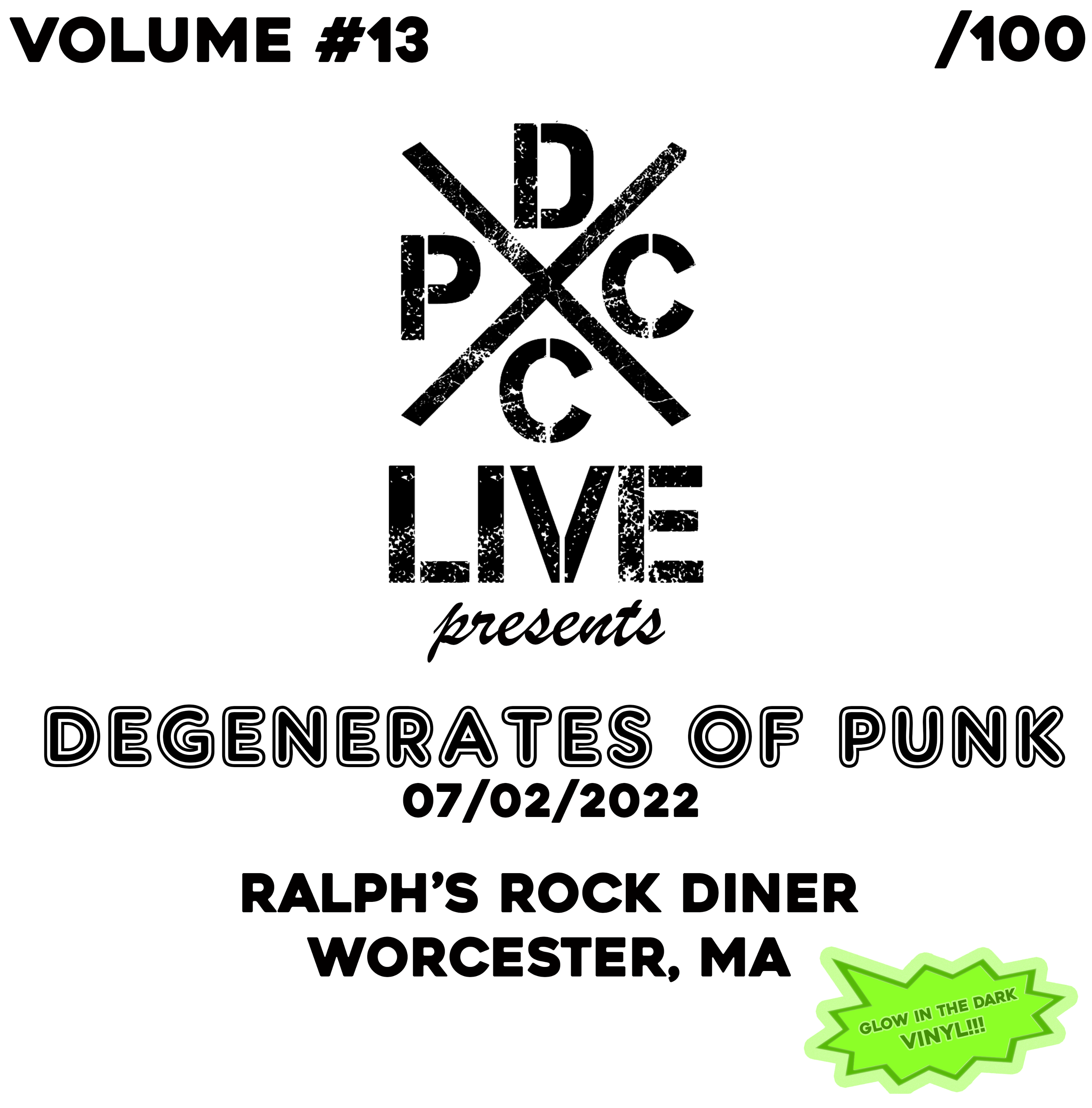 Degenerates Of Punk DCxPC Volume 13 artwork