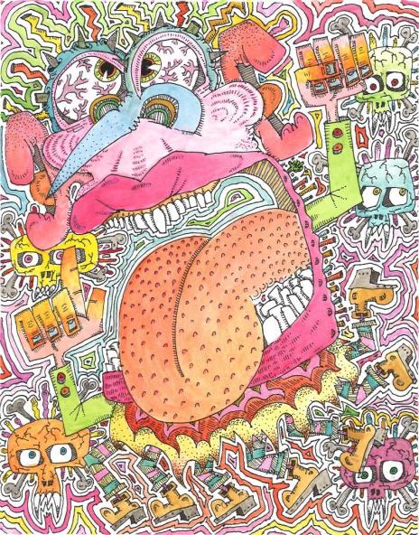 Billy Lowry "Nightmares" artwork