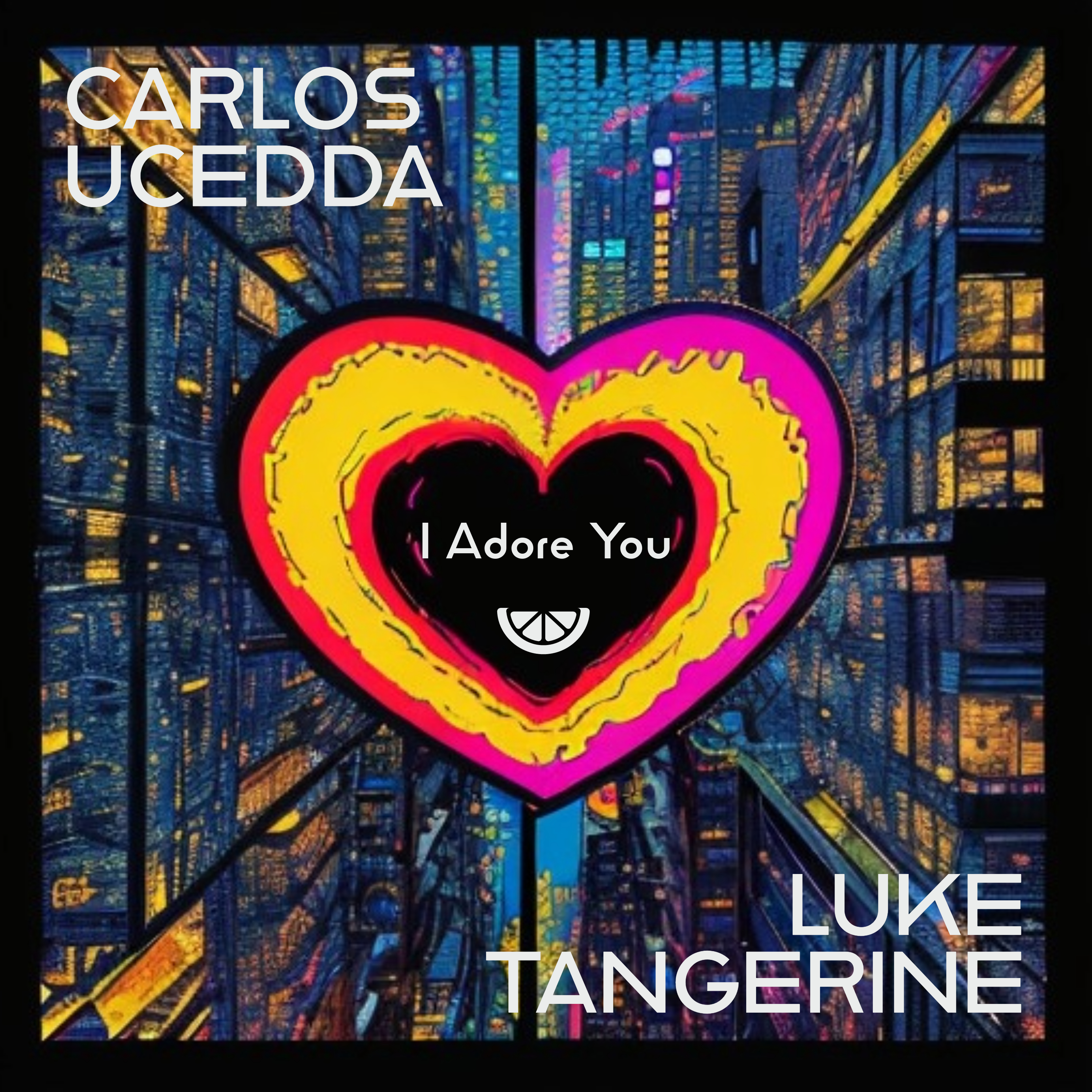 Luke Tangerine "I Adore You" artwork
