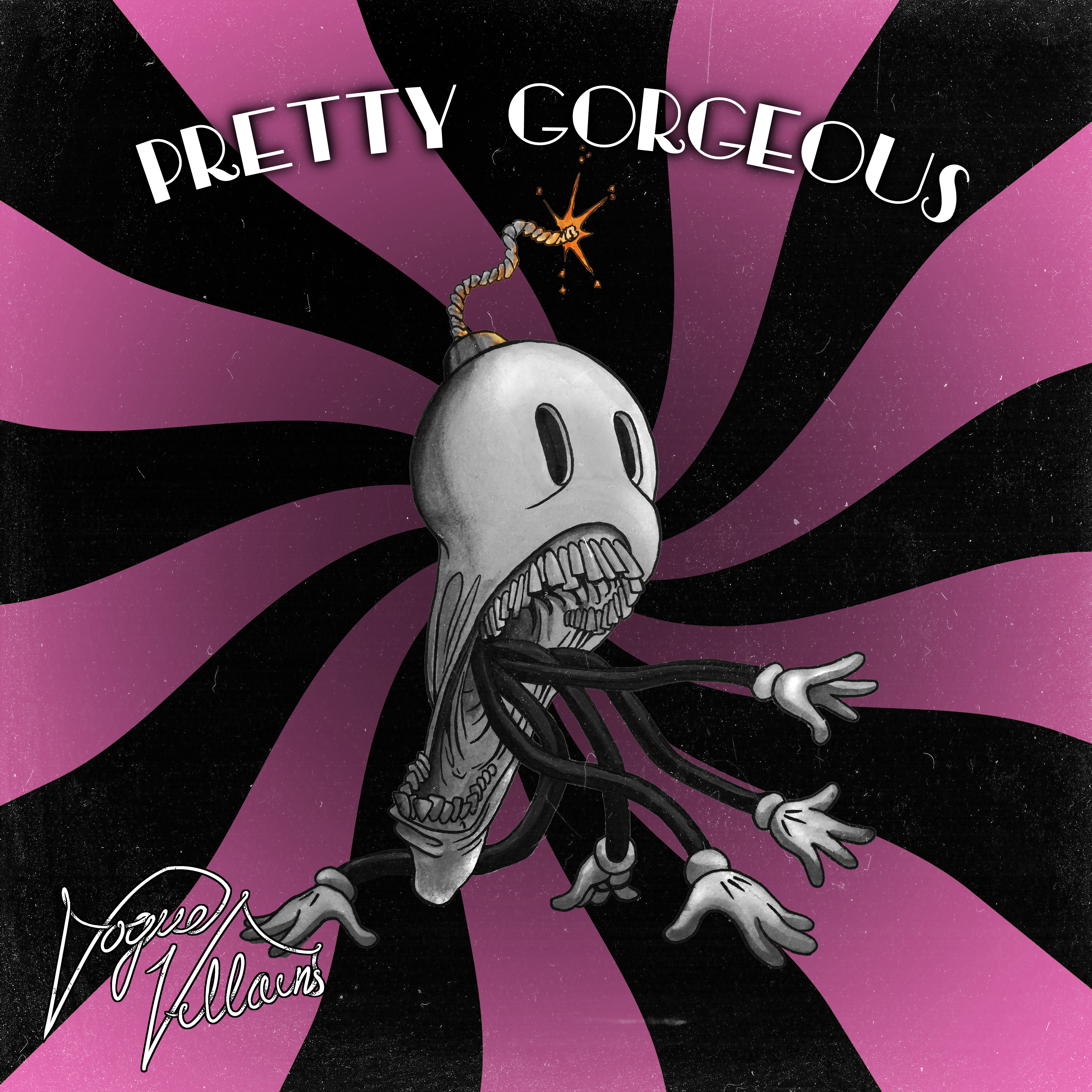 Vogue Villains "Pretty Gorgeous" artwork