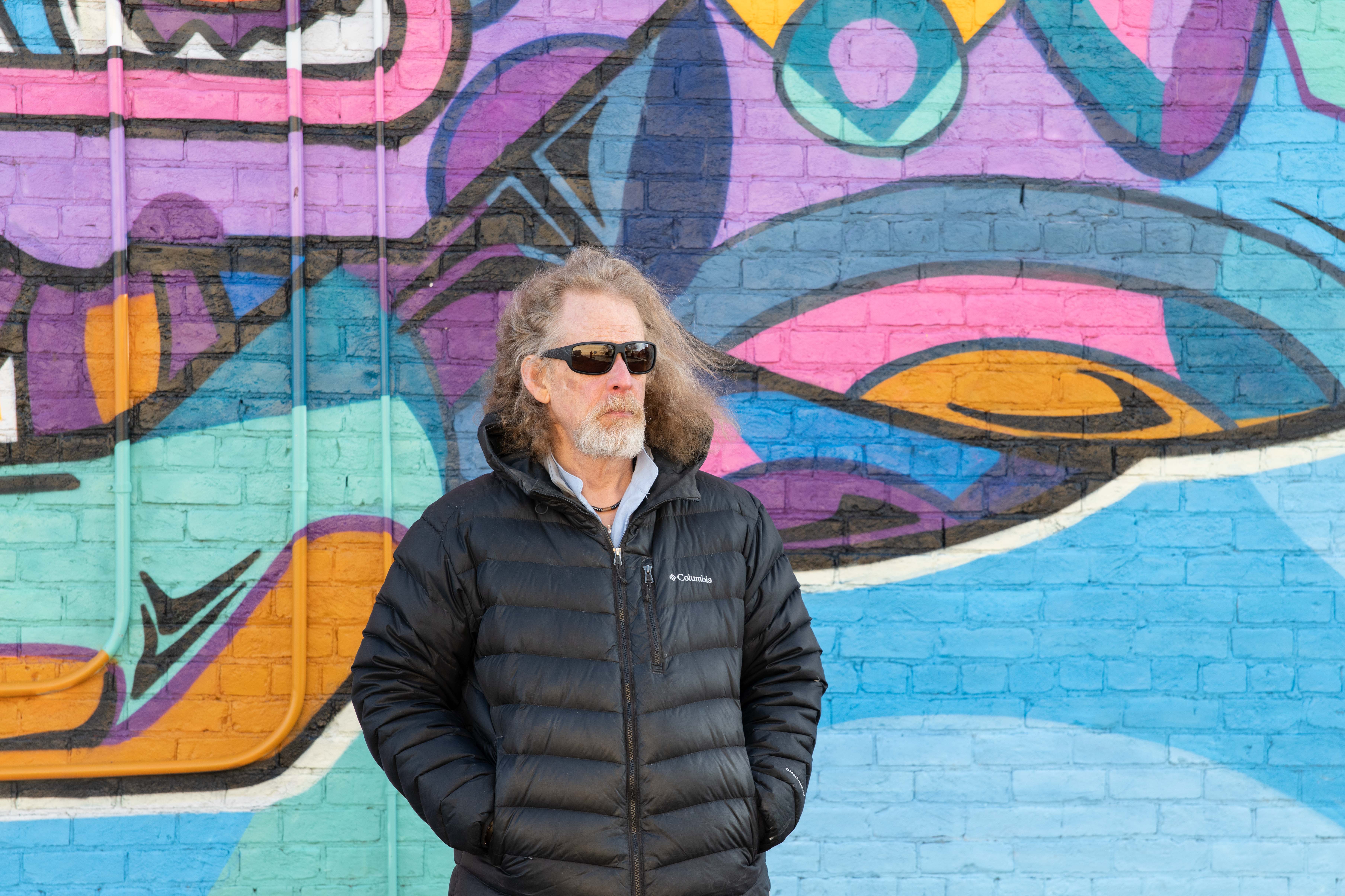 Gary Dranow press photo graffiti