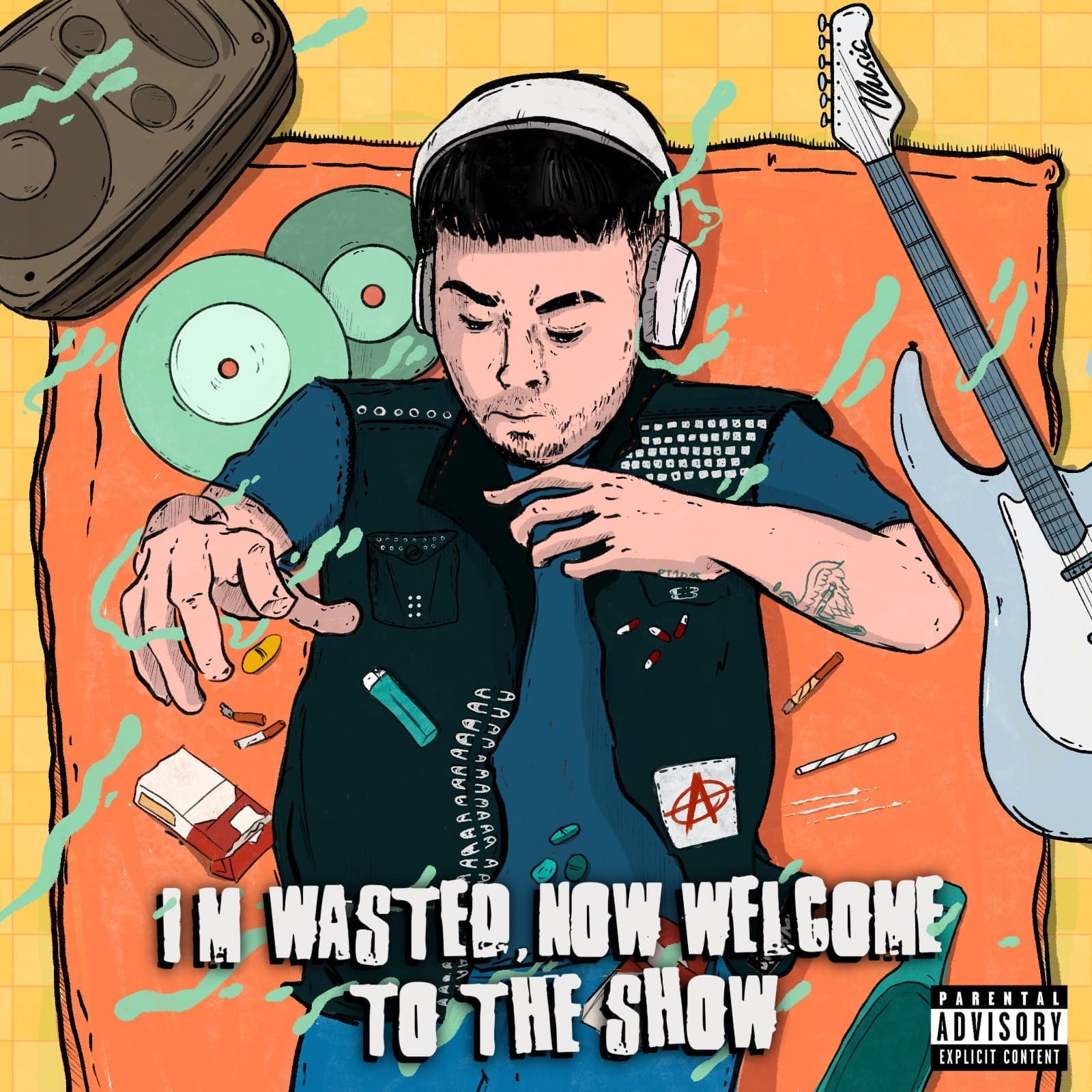 Joshua Lloyd’s vulnerability and strength shines through on debut album “I’m Wasted, Now Welcome to the Show”.