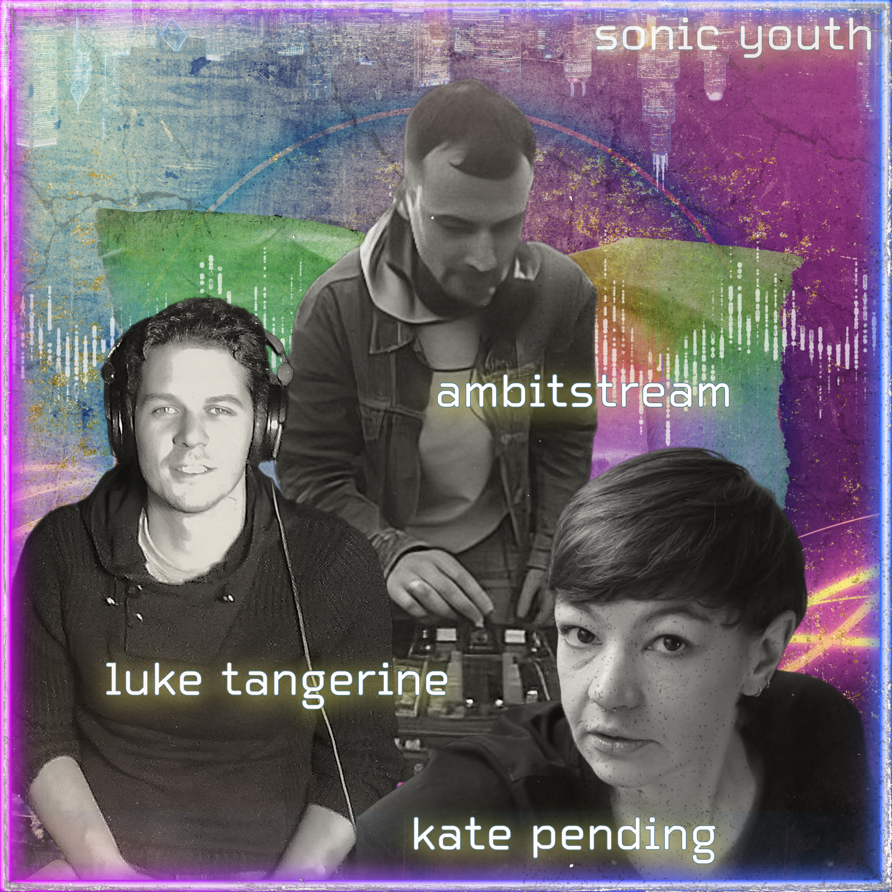 Luke Tangerine "Sonic Youth" promo cover