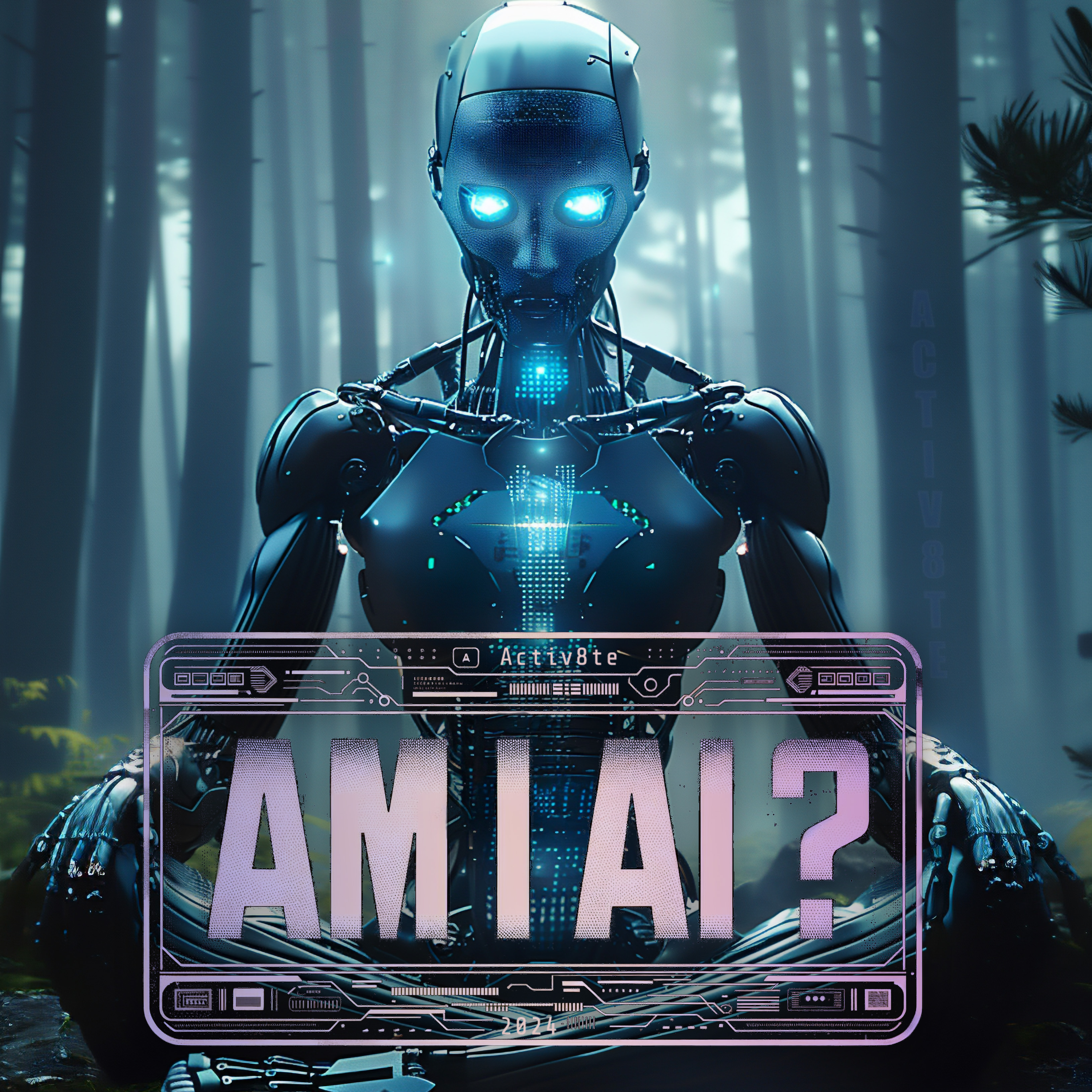 Activ8te "Am I AI?" Artwork