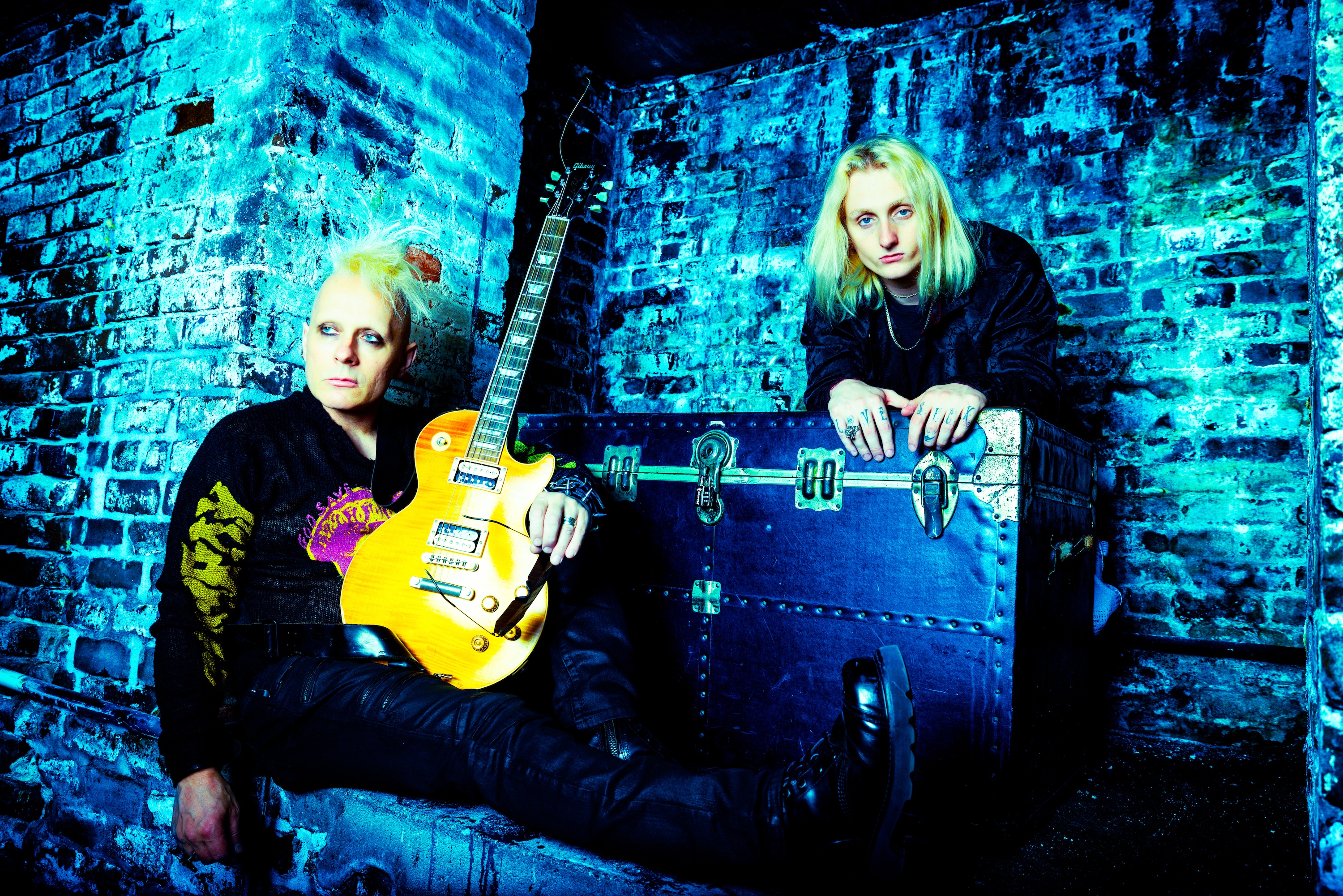 Love Ghost & Skold Unleash “Ski Mask”, A Goth-Industrial Anthem